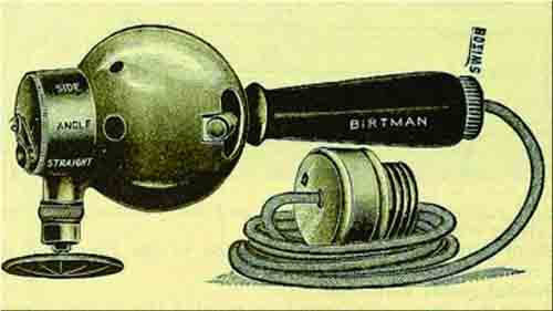ilustração do primeiro vibrador do mundo