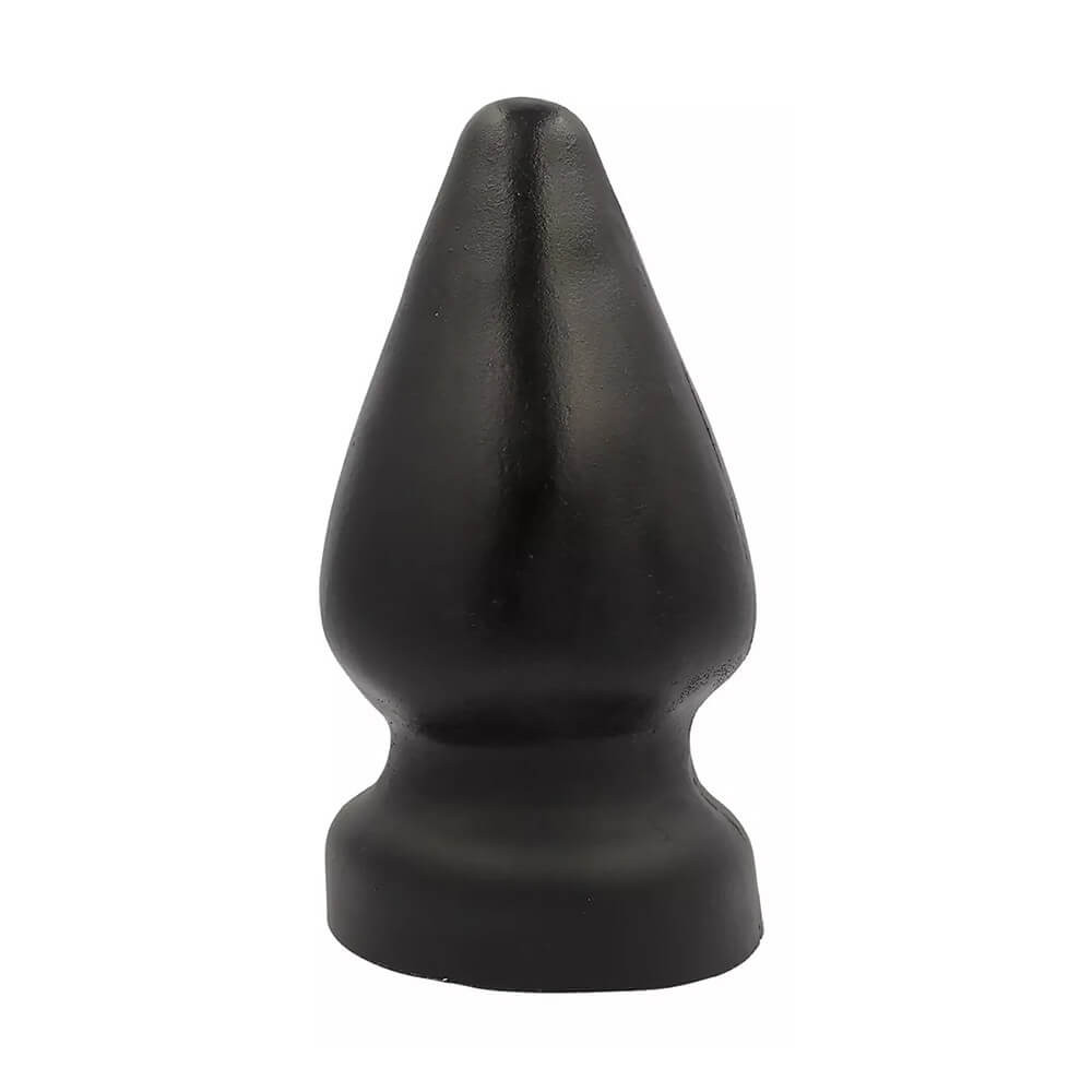 Plug Anal Alargador Master Gigante 22,5 cm x 11 cm Penetráveis 19cm Preto