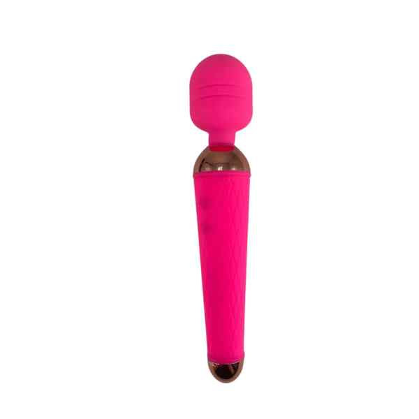 Massageador Intimo Com 10 Vibrações Varinha Cor Pink