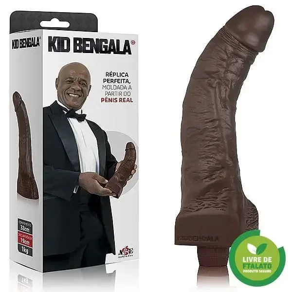 Imagem do vibrador grande pênis kid Bengala 