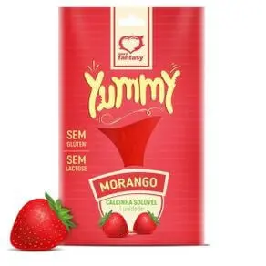 Calcinha Solúvel Morango. Calcinha Comestível. Derrete Na Boca.