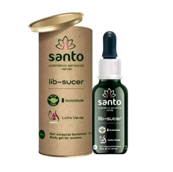 Lib Sucer Gel Sugador Intimo Liquido. Esquenta. Vibra. Com Ácido Hialurônico e Ozônio 30g