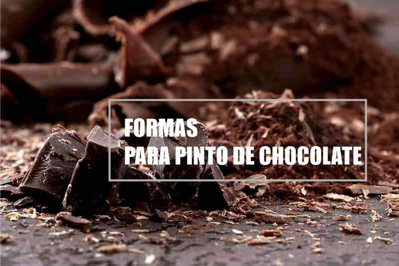 formas para pinto de chocolate