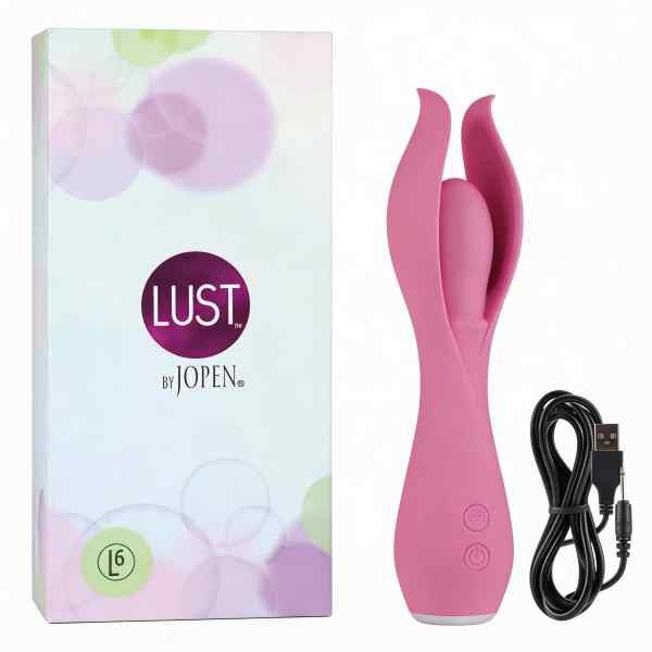 Vibrador Pétala Dupla Estimulação. Recarregável Resistente À Agua 10 Vibrações Intensas