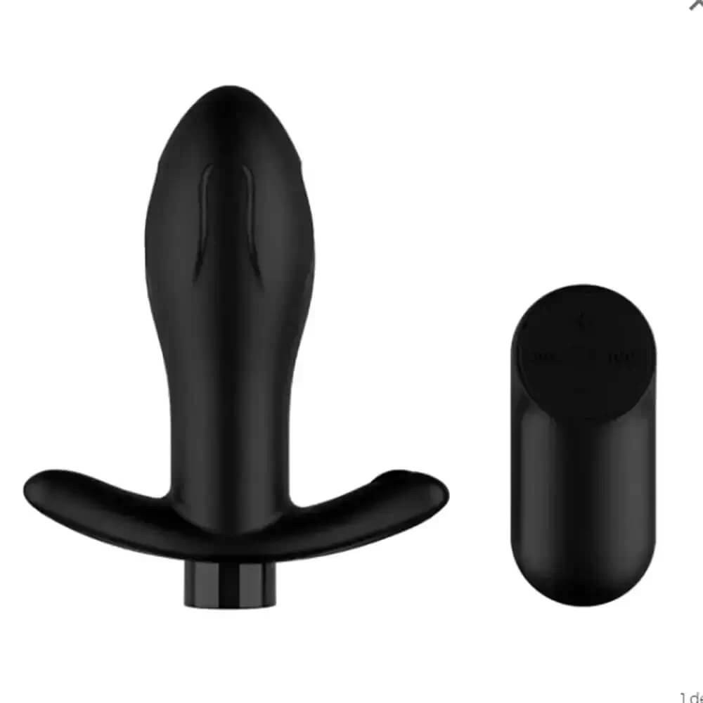plug anal com vibração para estimulação da próstata