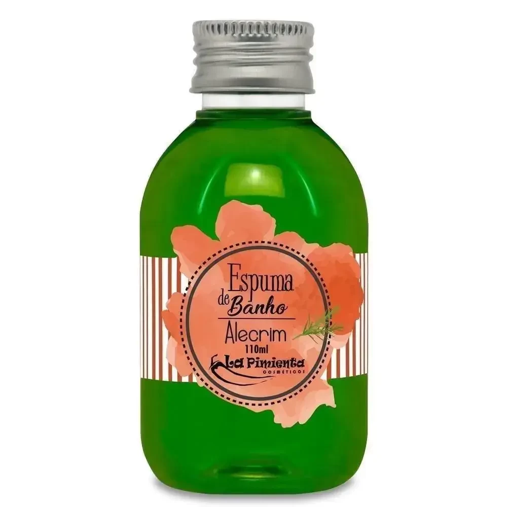 Espuma De Banho Aroma De Alecrim 110ml