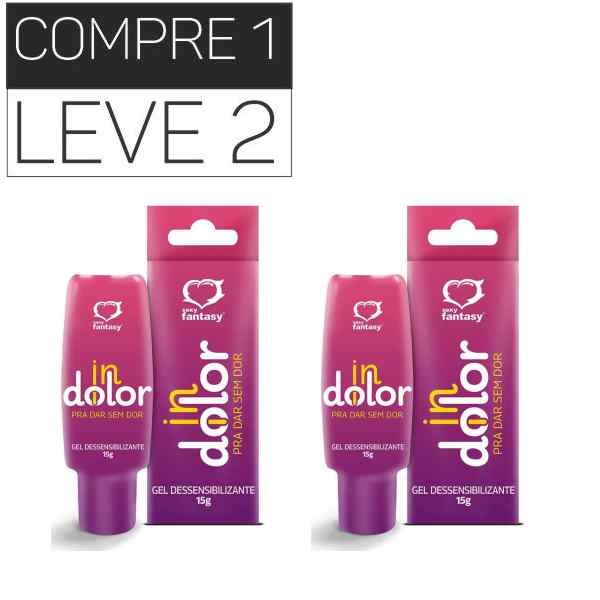 Compre 1 Leve 2 Indolor Gel Dessensibilizante Anal 15g