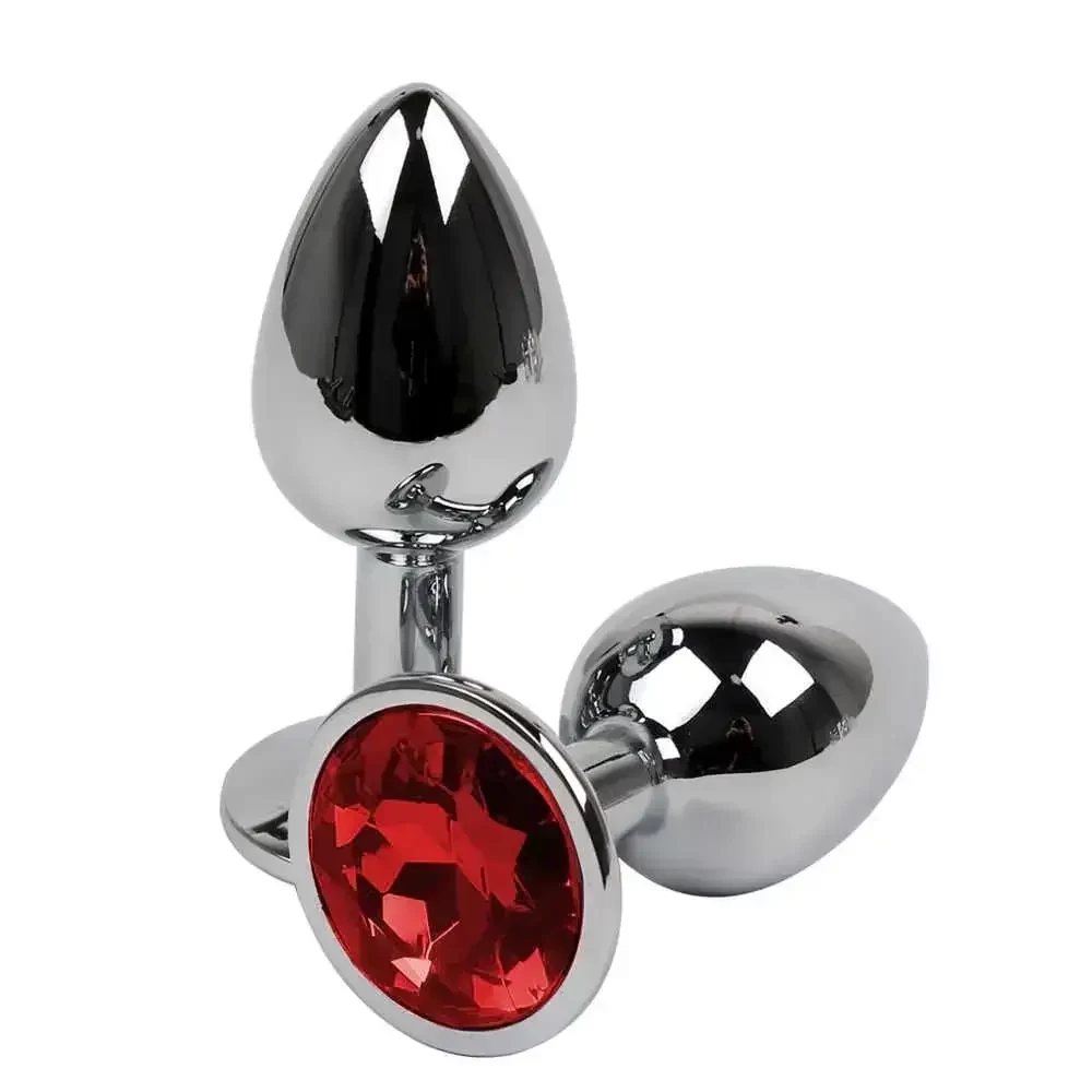 Plug Anal Vermelho Redondo P Iniciantes