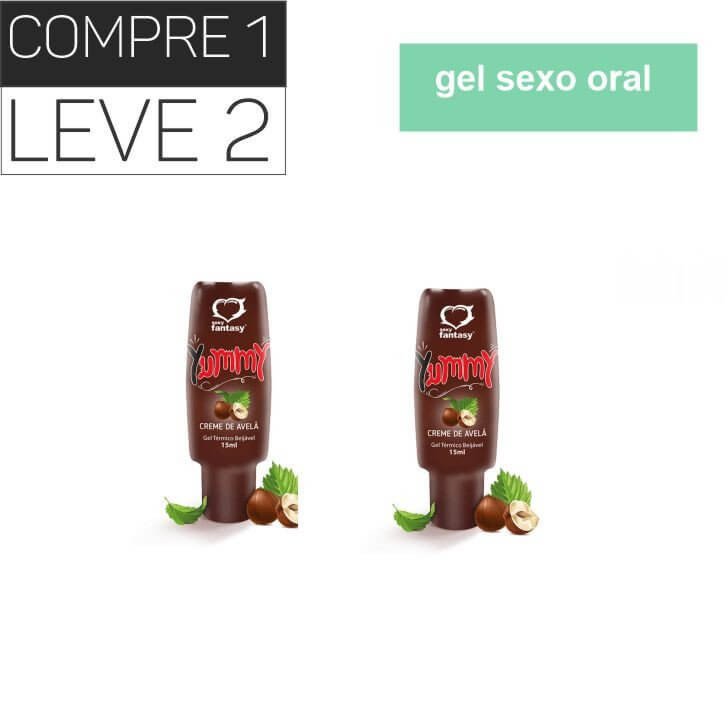 Compre 1 Leve 2 Gel Beijavel Creme De Avelã Sexo Oral