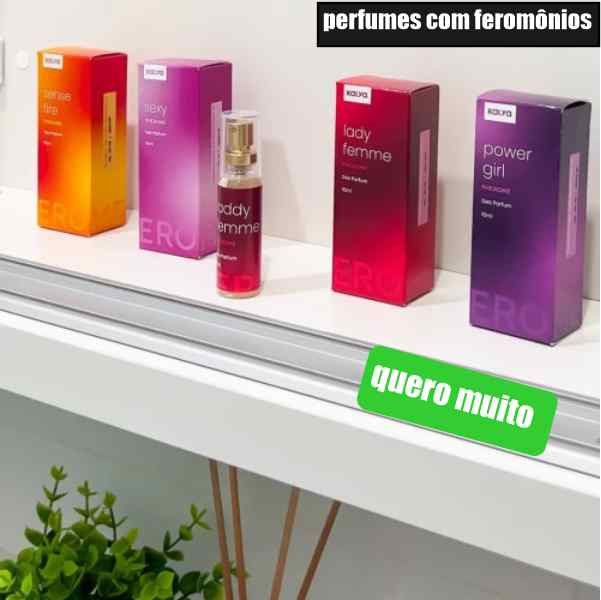 perfumes femininos com feromônios
