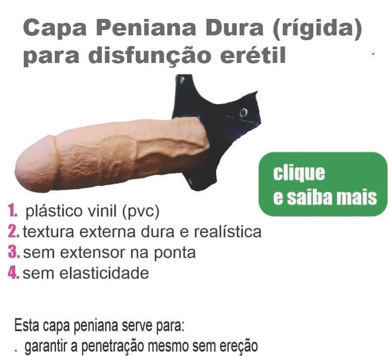 imagem de capa peniana rígida auxiliar para homens com disfunção erétil