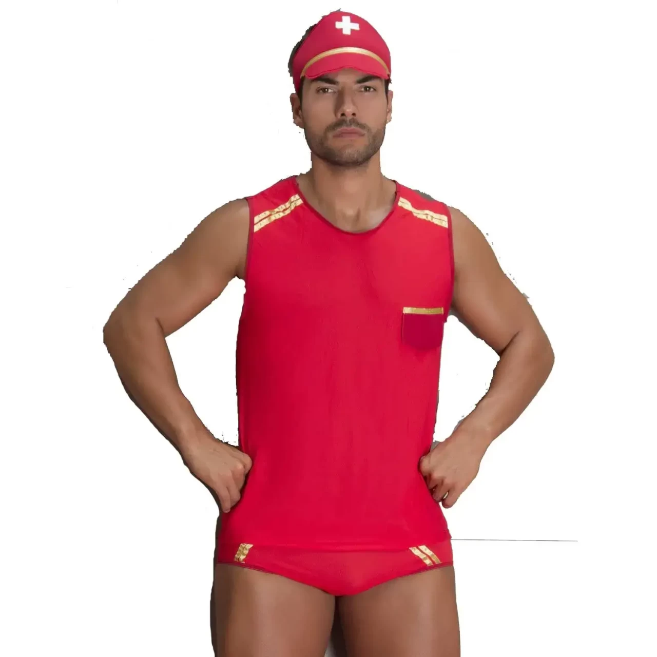 Fantasia De Bombeiro Masculino