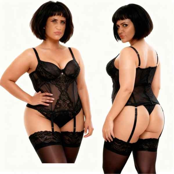 Espartilho Modelo Corselet Plus Size 46