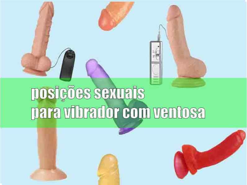 foto montagem vibrador com ventosa de varias cores e tamanhos diferentes