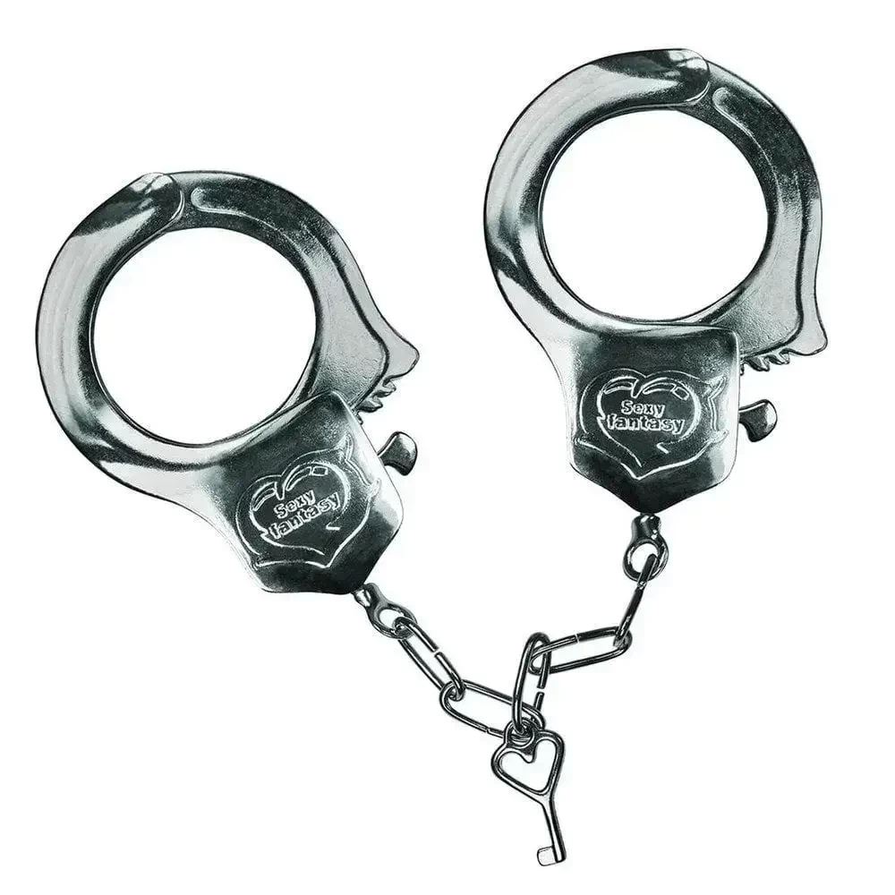 Algemas De Metal Prata Pontas Arredondadas