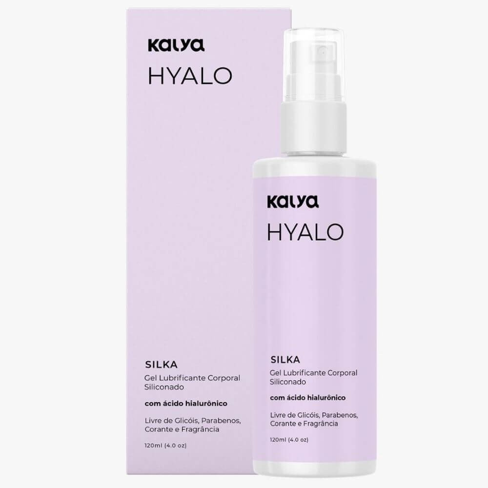 Gel Lubrificante Corporal Siliconado Silka Com Ácido Hialurônico.