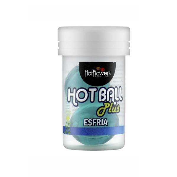 bolinha excitante hot balls esfria