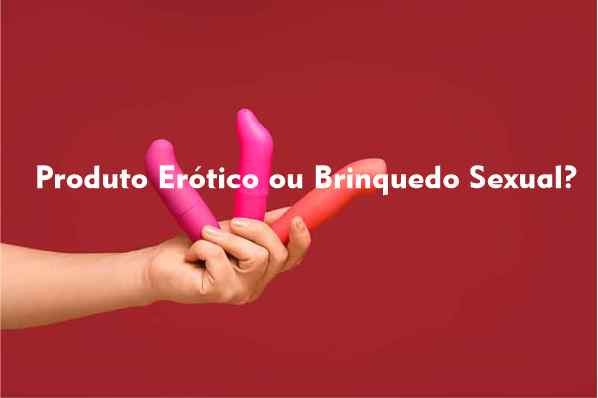 fundo vermelho com mão feminina segurando 3 vibradores