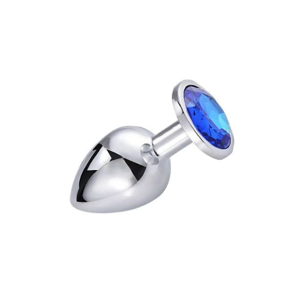 Plug Anal Azul Metal Tamanho P Iniciantes