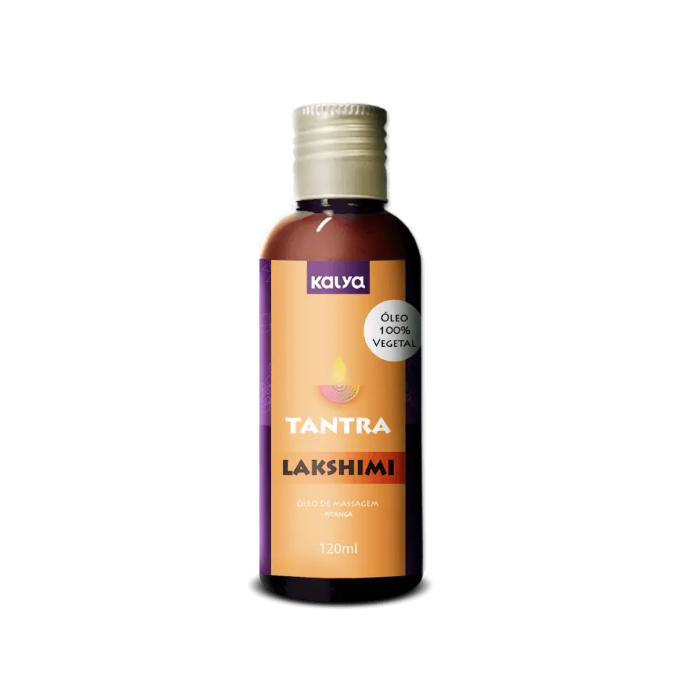 Tantra Lakshimi Óleo Afrodisíaco Para Massagem Pitanga 120ml
