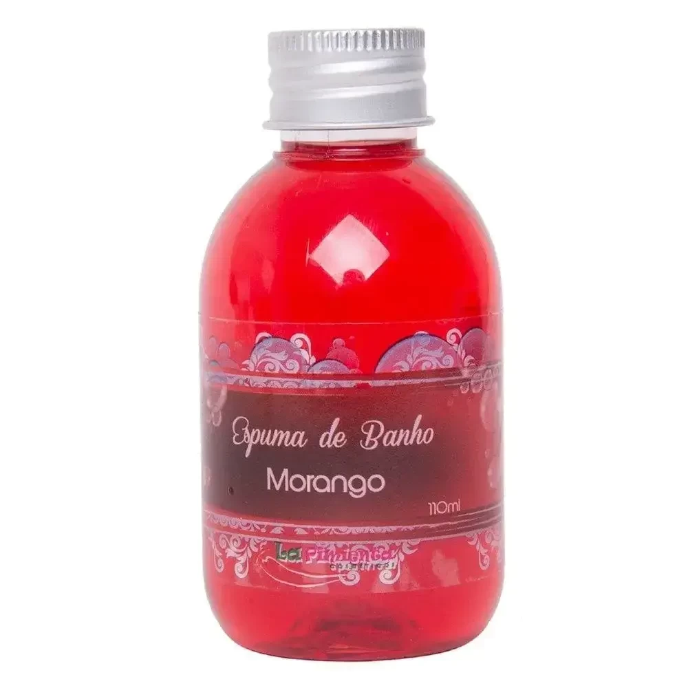 Espuma de Banho Aroma Morango 110ml