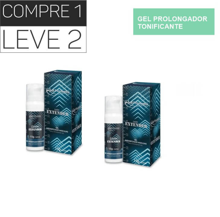 Compre 1 Leve 2 Gel Extender Prolongador De Ereção Masculino