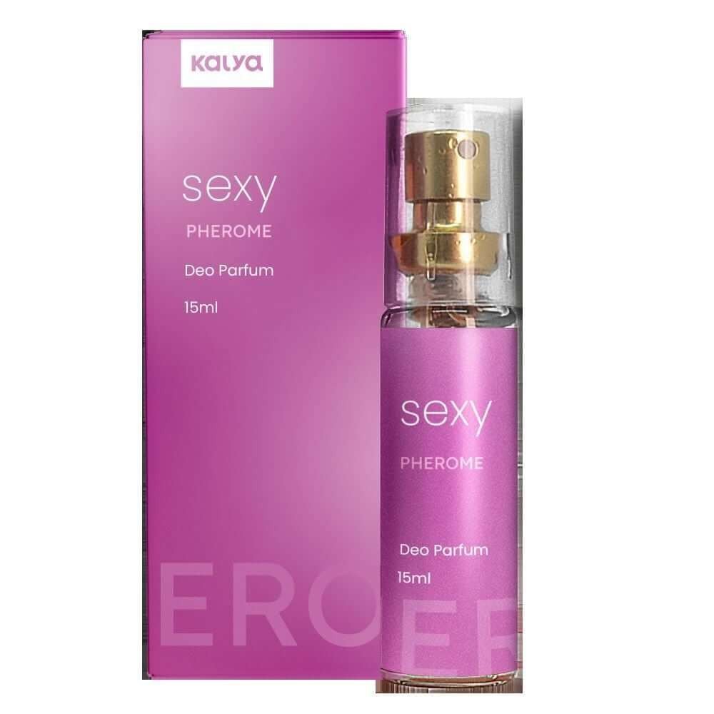 Perfume Afrodisíaco Feminino Sexy Pheromone. Com Feromônio. Nota Olfativa Frutada. 15ml
