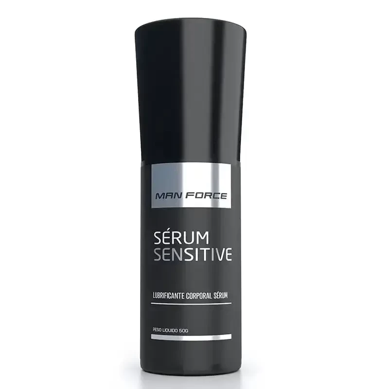 Lubrificante Masculino Serum Sensitive. Siliconado. Denso. Efeito Retardante