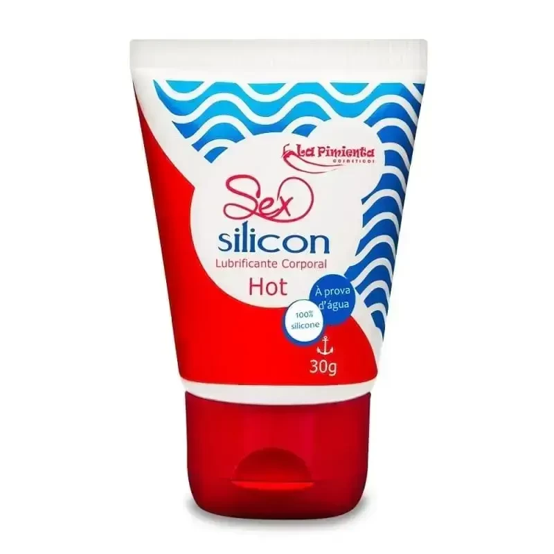 Gel Lubrificante Íntimo Siliconado Hot Aquece 30g