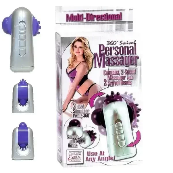 Imagem mini vibrador feminino com dois estimuladores