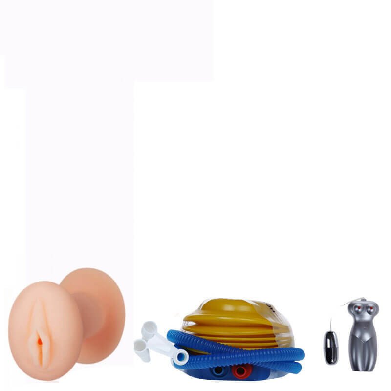 kit acessórios Boneca Inflável 1 Metro e Meio Com Vibração. Vagina e Ânus Removíveis Em Cyberskin