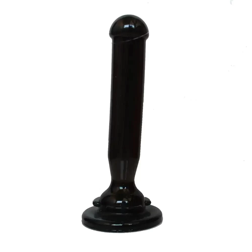 Plug Anal Com Ventosa Liso 19cm Silicone