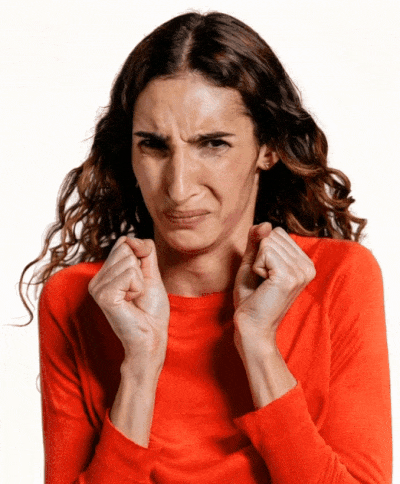 mulher com expressão de nojo em referência ao tema garganta profunda