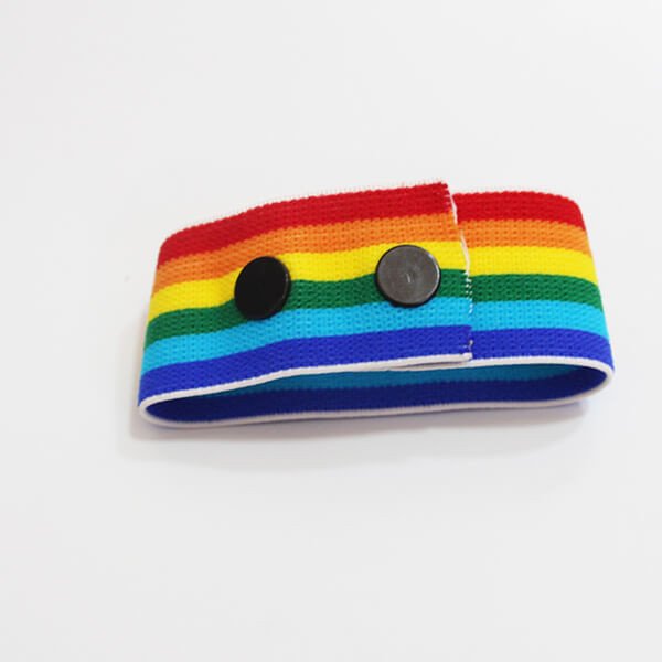 pulseira lgbt colorida