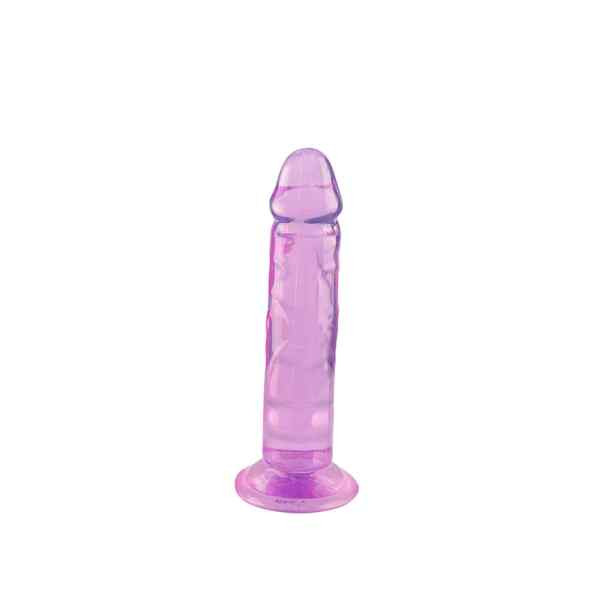 mini penis jelly lilás 12cm x 2,5