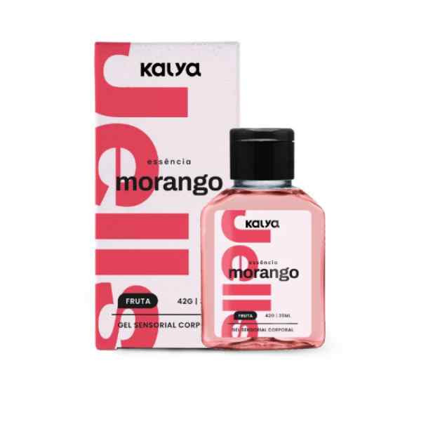 gel beijavel morango para massagem hot 35 ml