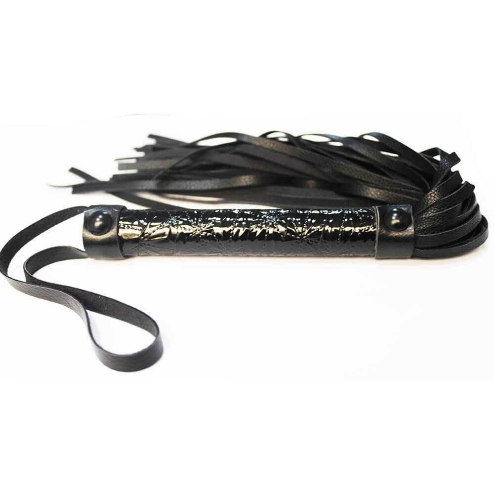 Chicote BDSM Passionate Flogger. Franjas de Camurça 23cm