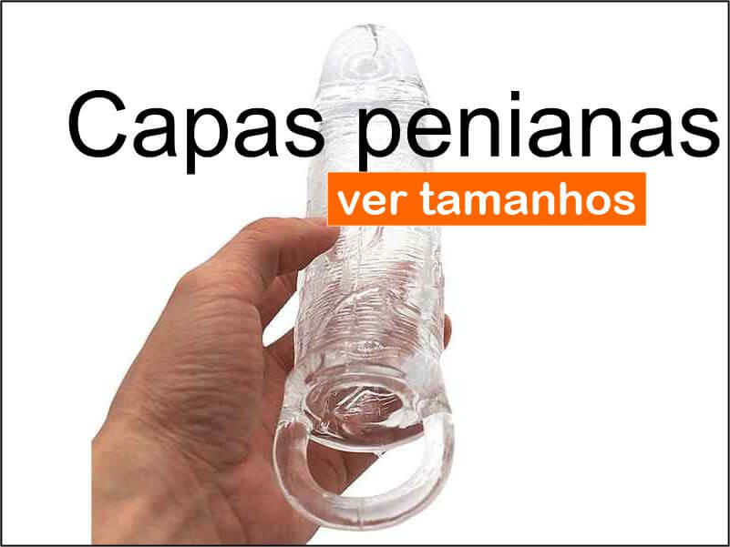 banner mão masculina segurando capa peniana transparente