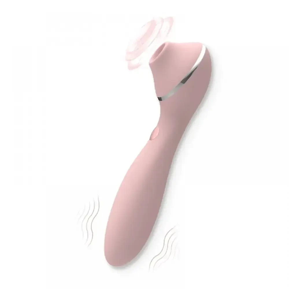 vibrador prova d'agua com sucção clitóris recarregável 10 modos de sucção