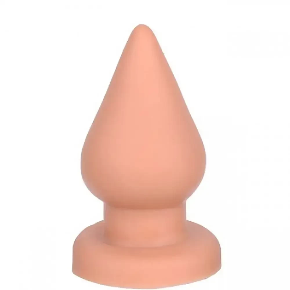 Alargador Anal Bege Plug Anal Gigante