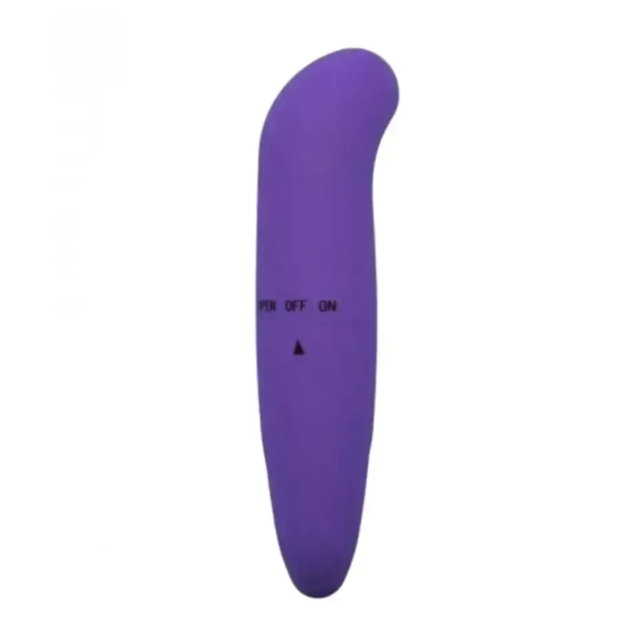 Imagem vibrador golfinho ponto g acetinado roxo