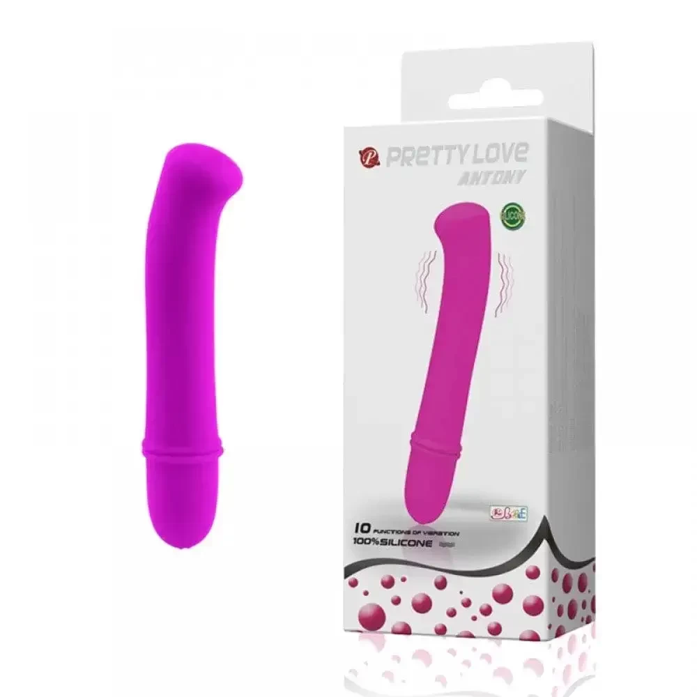 Imagem mini vibrador clitoriano e ponto g 10 vibrações prova-d-agua