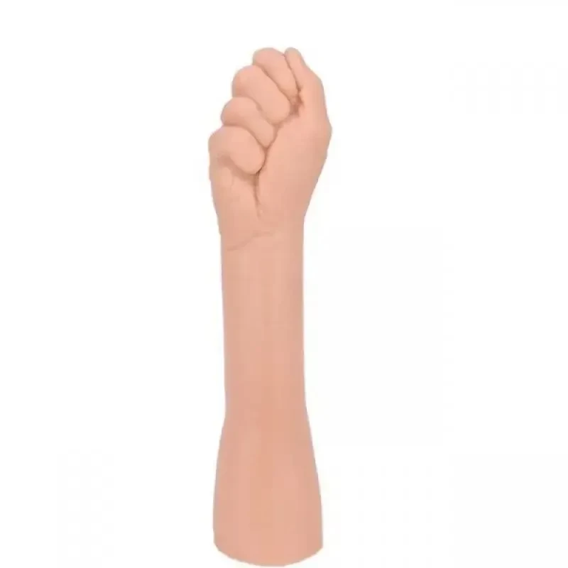 Mão Erótica Realística Para FISTING 34cm x 7cm Bege