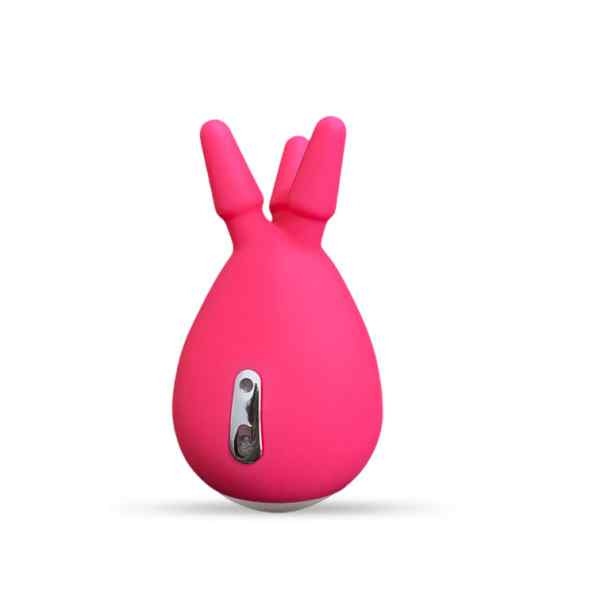 Vibrador De Clitóris Recarregável Bullet 10 Modos Vibração Com 3 Pontas