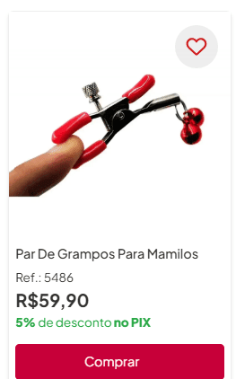 prendedor de mamilos