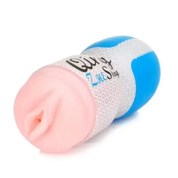 Vagina Cyberskin Para Masturbação Masculina. Formato Compacto