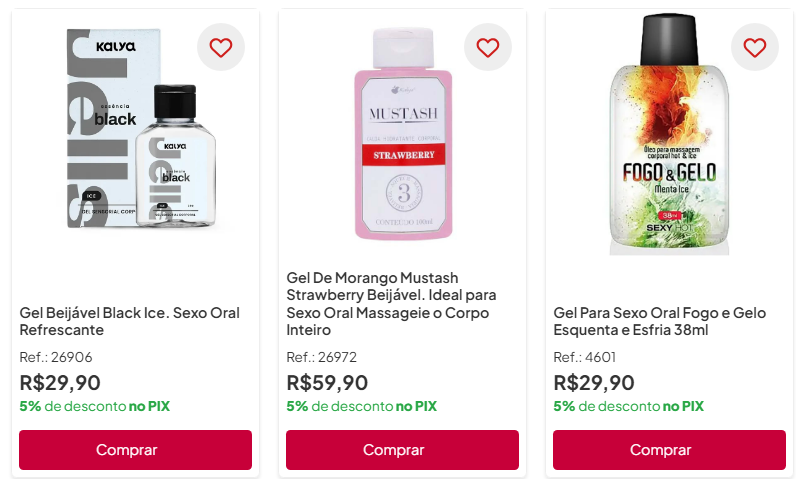 geis beijáveis ice