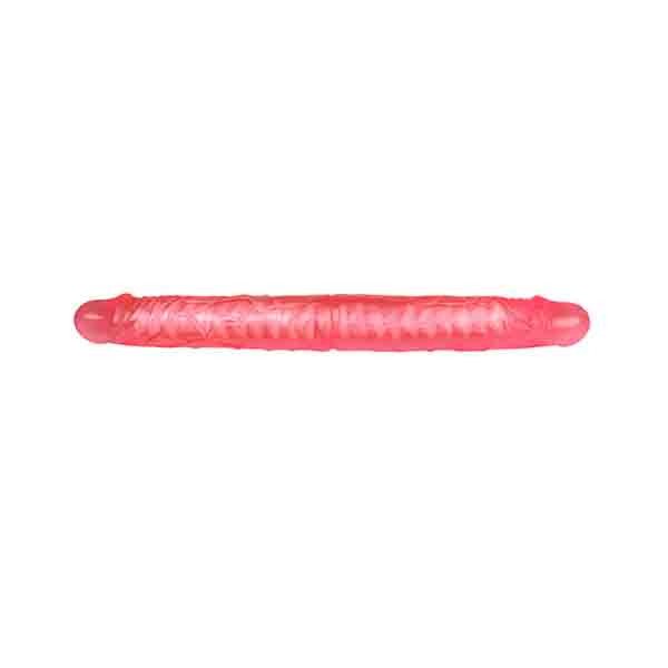 Double Dong Penis Longo Duplo Silicone Com Articulação 36×4,3×4,3 Penetráveis 17cm de cada ponta