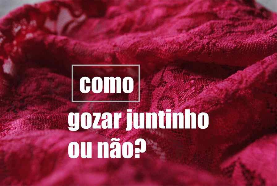 capa post como gozar juntinho ou não lingerie de renda ao fundo