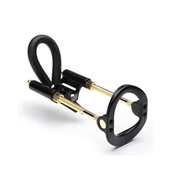 extensor de penis com as peças encaixadas